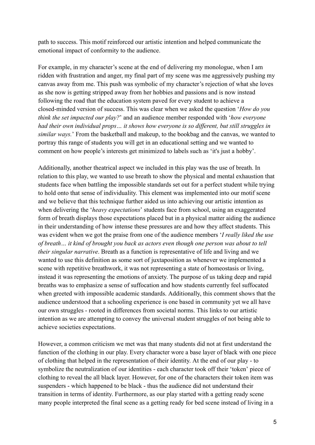 Page 5 of the exemplar