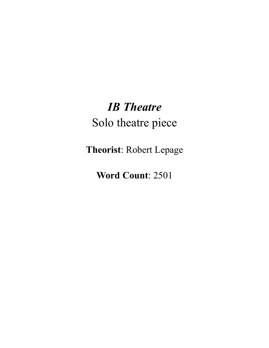 Page 1 of the exemplar